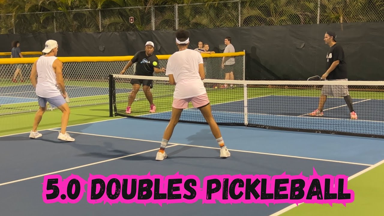 5.0 Mens Doubles Pickleball | Matt & Ben | Whispering Pines Park | Port St. Lucie Florida