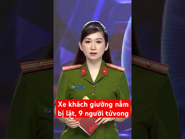 Lật xe khách giường nằm, 9 người tuvong