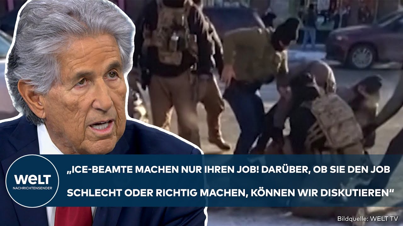 MINNEAPOLIS: "ICE-Beamte machen nur ihren Job" Republikaner Weinberg rechtfertigt brutales Vorgehen