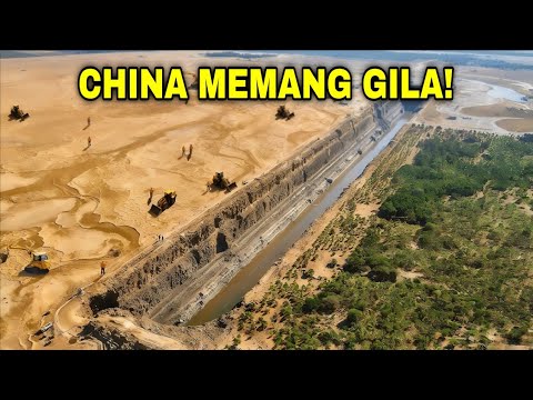 CHINA! Menyingkirkan Miliaran Ton Pasir dari Gurun yang Memukau Dunia Setelah 1 Tahun?