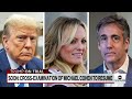 Trump defense team begins questioning Cohen about facts of hush money case  - 06:21 min - News - Video