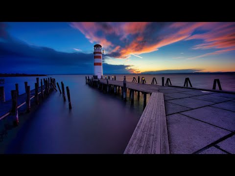 Ohne Nena beim Leuchtturm I Traumhafte Goldene & Blaue Stunde am Neusiedlersee