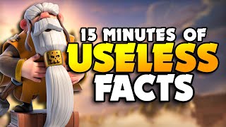 15 Minutes of USELESS Clash of Clans Facts