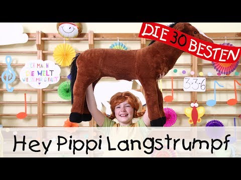 👩🏼 Hey Pippi Langstrumpf - Singen, Tanzen und Bewegen || Kinderlieder
