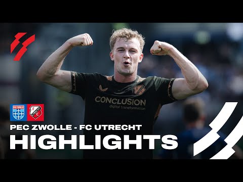 PEC Zwolle - FC Utrecht | HIGHLIGHTS