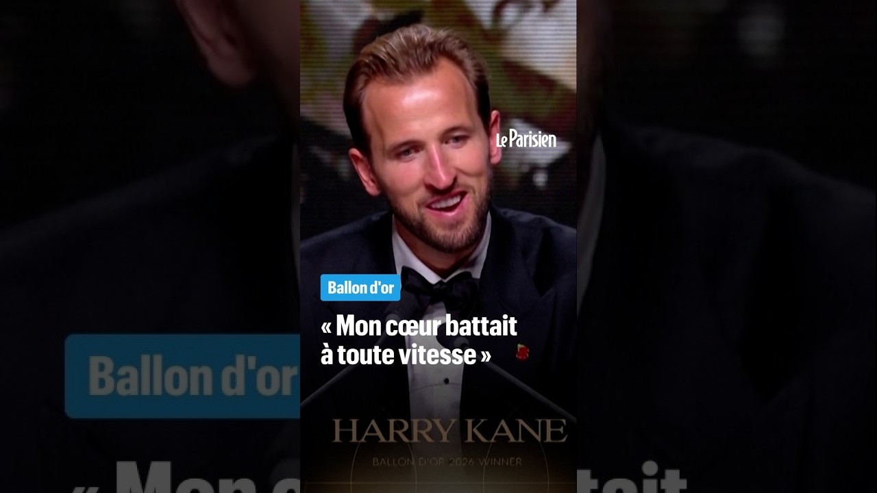 Harry Kane Ballon d'or : « Un rêve encore plus grand qui devient réalité »