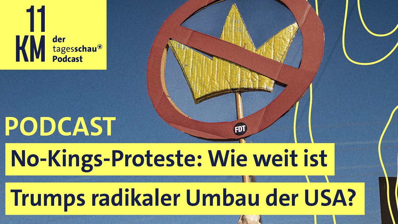 No-Kings Proteste: Wie weit ist Trumps radikaler Umbau der USA?