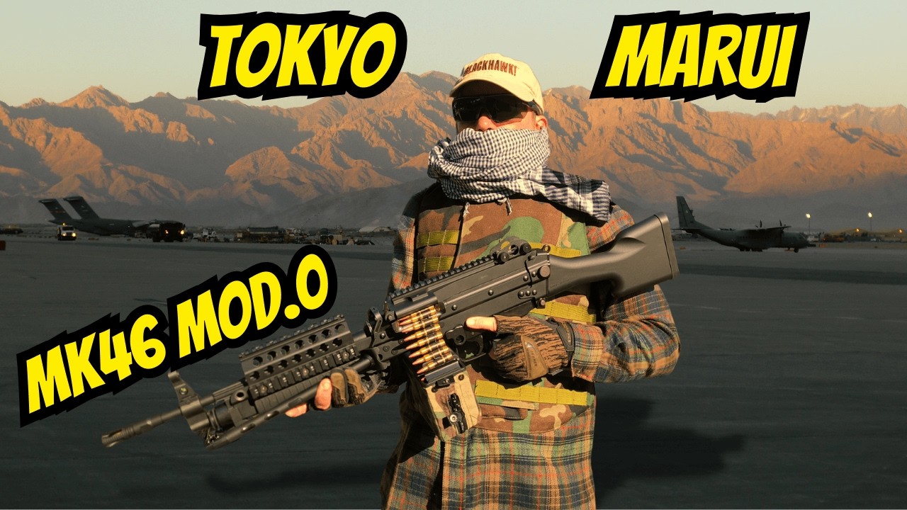 Airsoft - Tokyo Marui - Mk46 Mod.0 NGRS LMG [ENG dub]