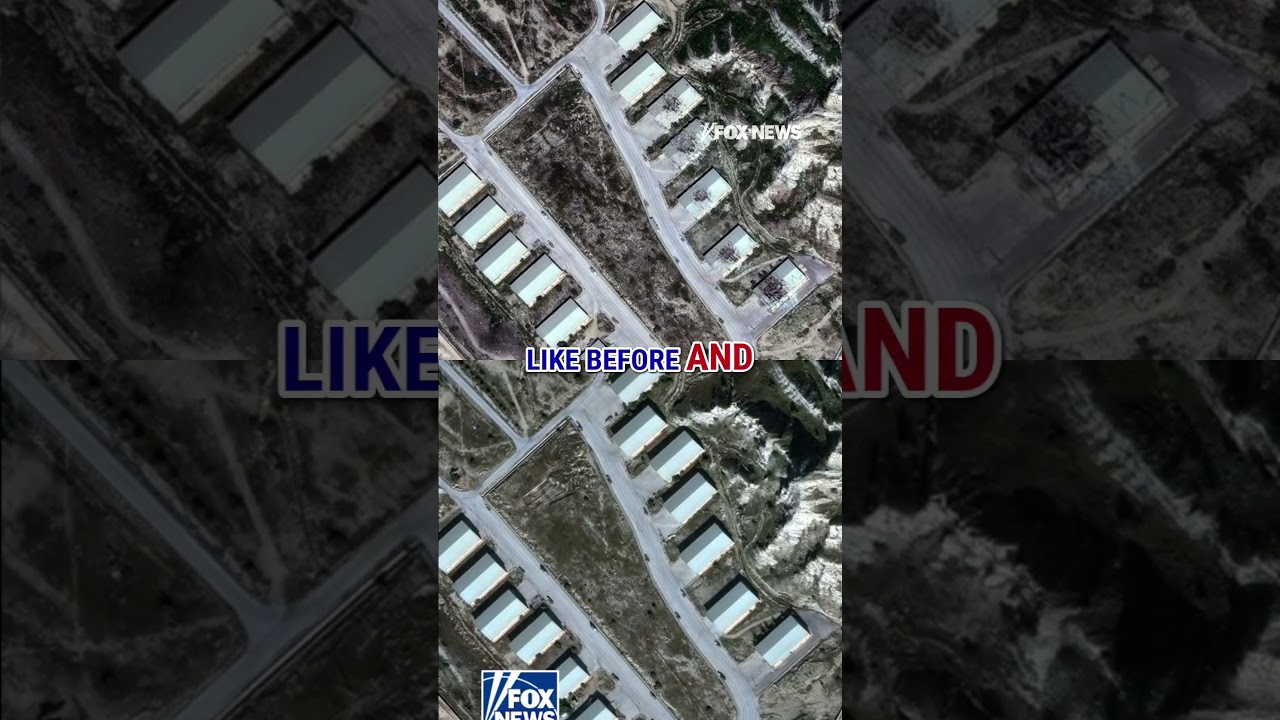 Iran BEFORE and AFTER missile strikes #foxnews #news #us #fox