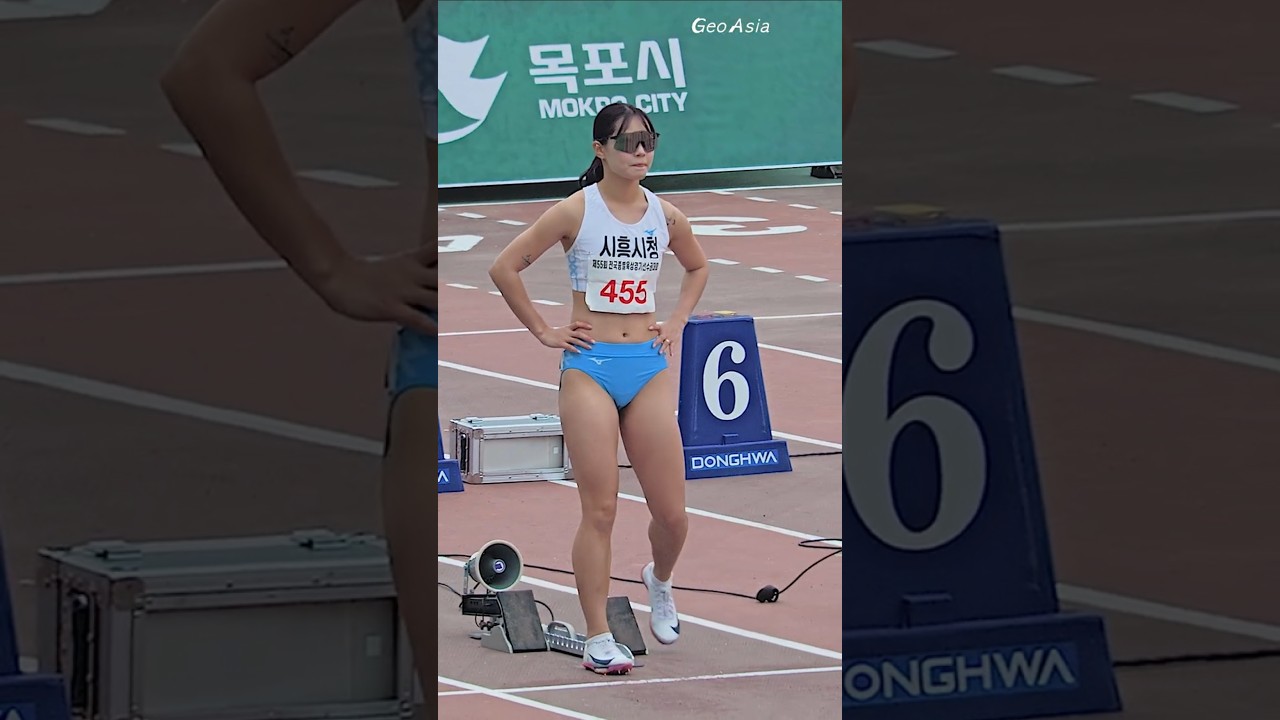 힘찬 스타트!! 조윤서(시흥시청) #athletics #조윤서 #여자육상 #trackandfield #sportstar #shorts