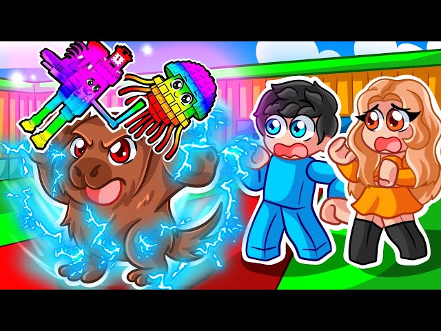 Hice Trampas como CAPIBARA para Robar Brainrots en Roblox!