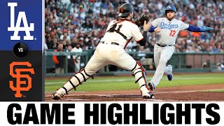 Dodgers vs. Giants Game Highlights (8/3/22) | MLB Highlights