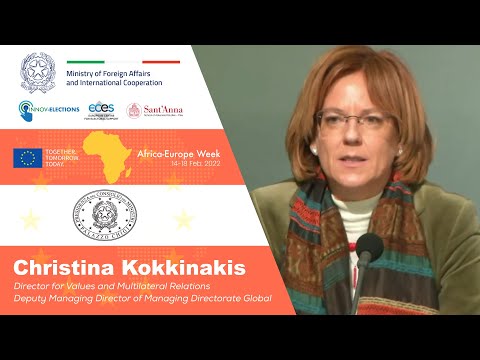 Openinig remarks Christina Kokkinakis, Director of Values and Multilateral Relations, EEAS