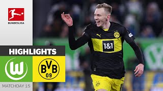 First Away Win! | VfL Wolfsburg — Borussia Dortmund | Highlights | Matchday 15 – Bundesliga 2024/25