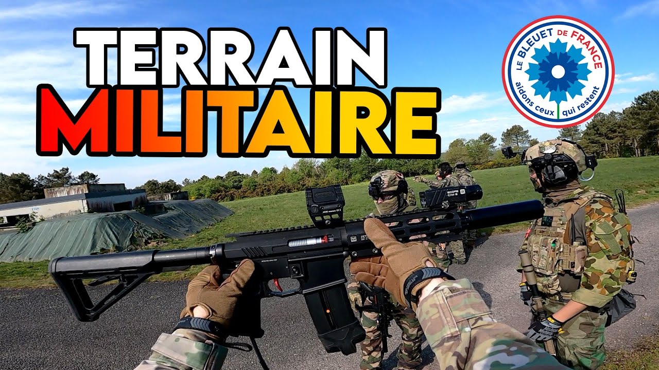 AIRSOFT FRANCE 🇫🇷 : VILLAGE D'ENTRAINEMENT MILITAIRE (St Cyr)