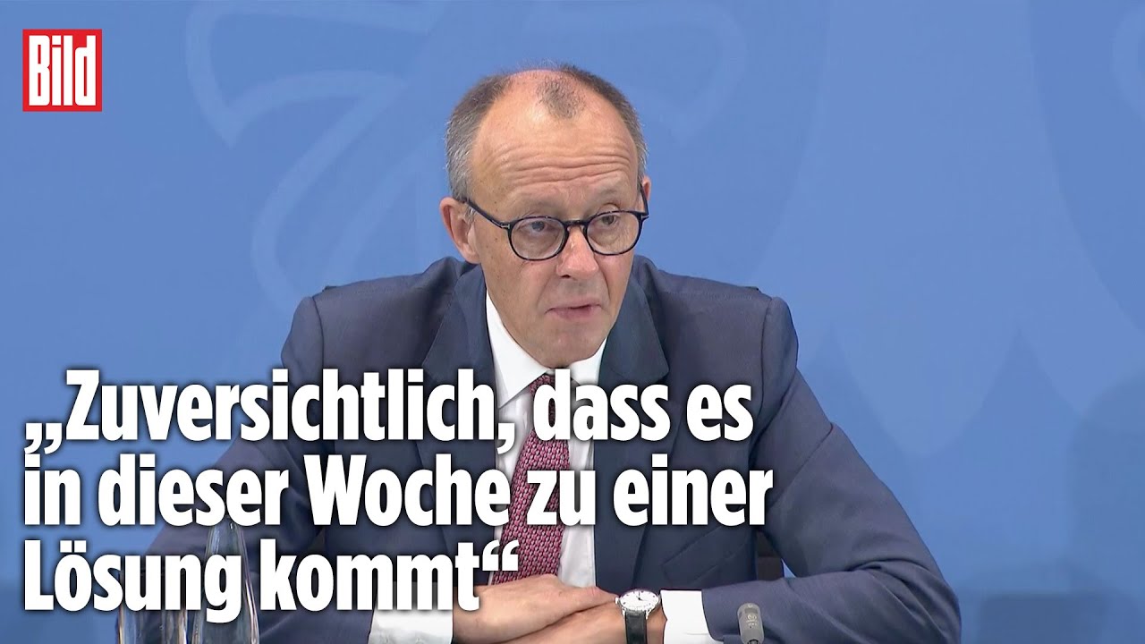 Merz zeigt sich zuversichtlich zum Geisel-Deal