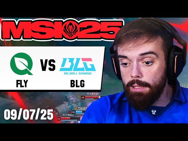 MSI  2025 - FLY vs BLG - EMPIEZA LA RECTA FINAL