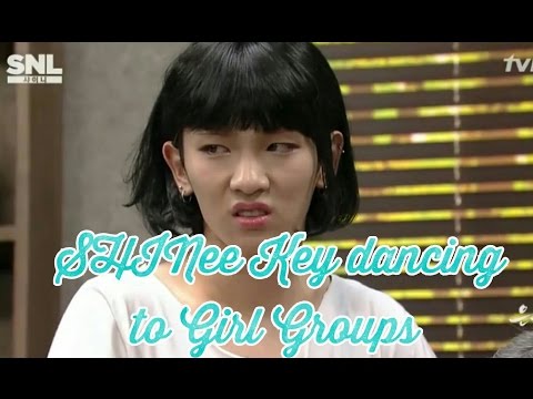 SHINee KEY DANCING TO GIRL GROUPS