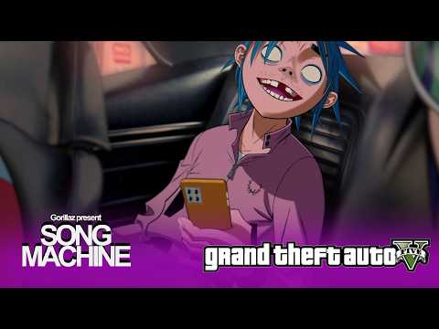 Gorillaz - The Valley of the Pagans ft  Beck Episode Eight (GTA V version)