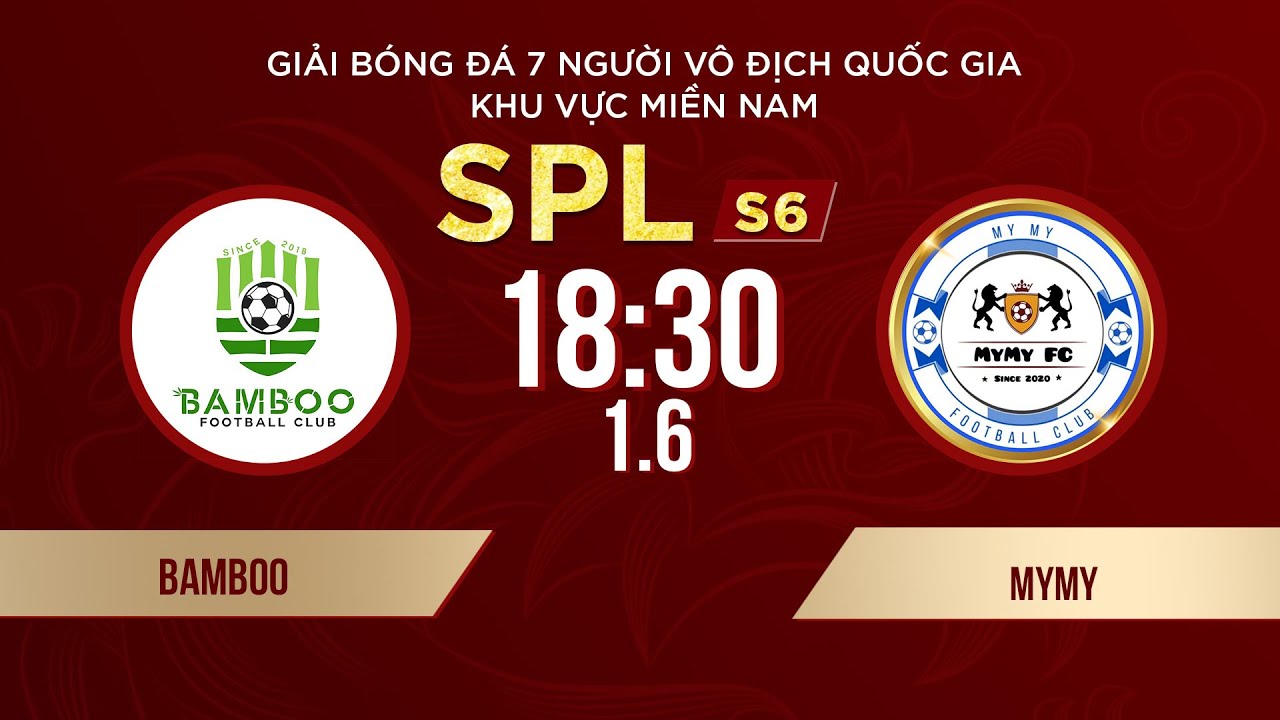 🔴 Trực tiếp: BAMBOO - MYMY | Giải bóng đá 7 người VĐQG Bia Saigon Cup 2024 #SPLS6
