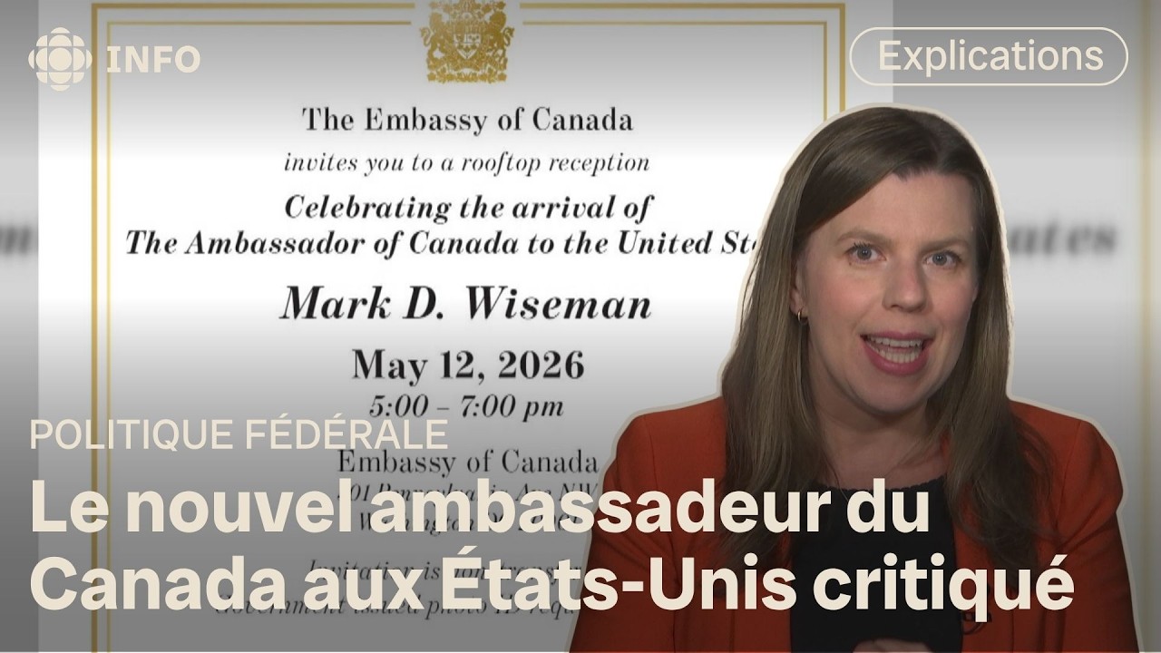 Une invitation « in English only » de l’ambassade du Canada aux États-Unis | Première ligne