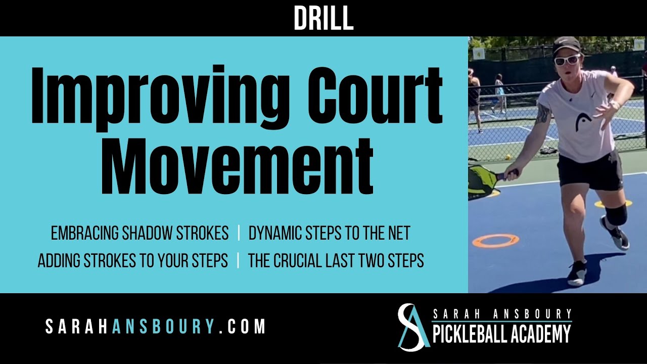 Improving Court Movement - Pickleball Drill