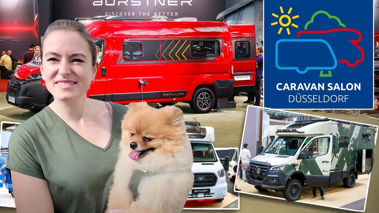 WOHNMOBIL STORY NEUHEITEN Caravan Salon 2026 🚐 Interview mit Sonja & ihre süßen Pomeranians 🐾