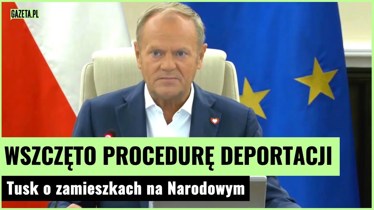 Tusk stanowczo o zamieszkach na PGE Narodowym. Zapowiedział deportacje | Gazeta.pl