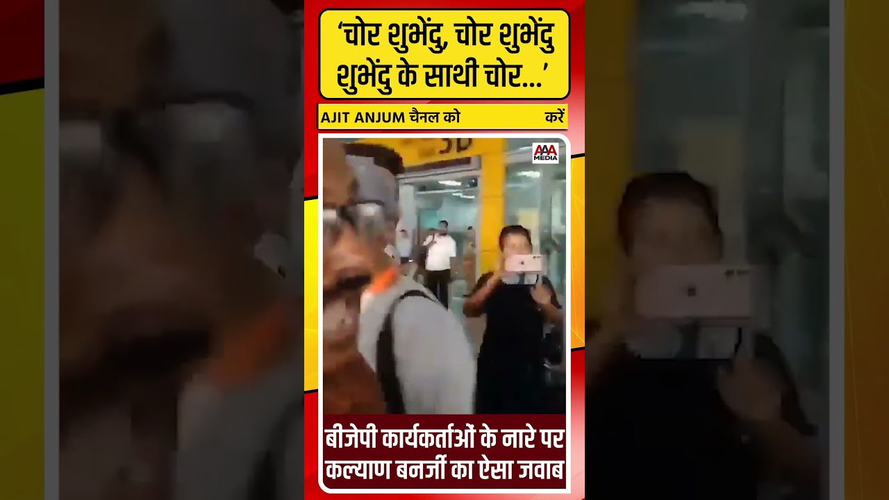 Kalyan Banerjee ने एयरपोर्ट पर BJP कार्यकर्ताओं के नारे पर दिया ऐसा जवाब ? #shorts