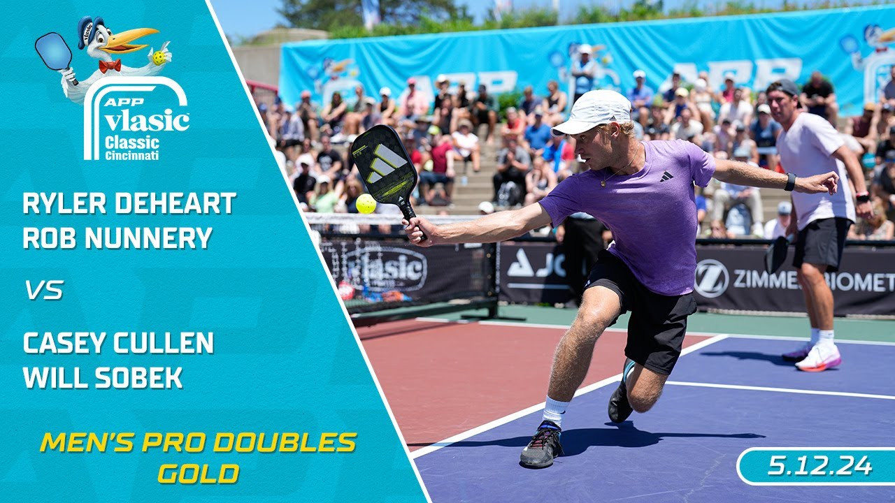 2024 APP Vlasic Classic Cincinnati I DeHeart/Nunnery vs. Cullen/Sobek | Men's Doubles Final