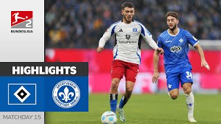 All Square! | Hamburger SV — SV Darmstadt 98 2-2 | Highlights | Matchday 15 — Bundesliga 2 2024/25