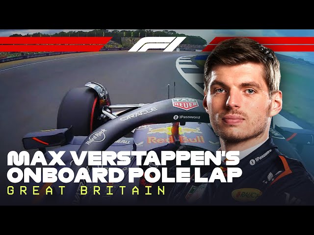 Max Verstappen's Pole Lap | 2025 British Grand Prix | Pirelli