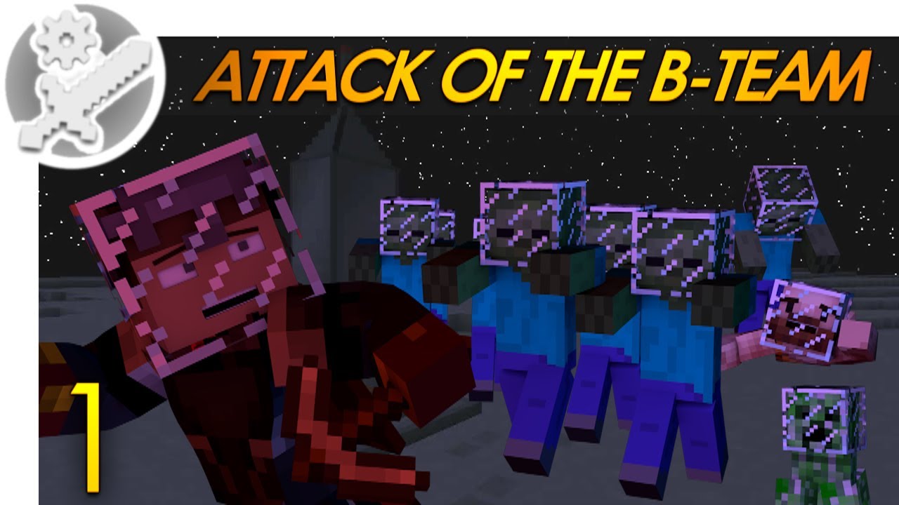 Minecraft: Attack Of The B-Team! Minecraft Modded Survival (1) - YouTube