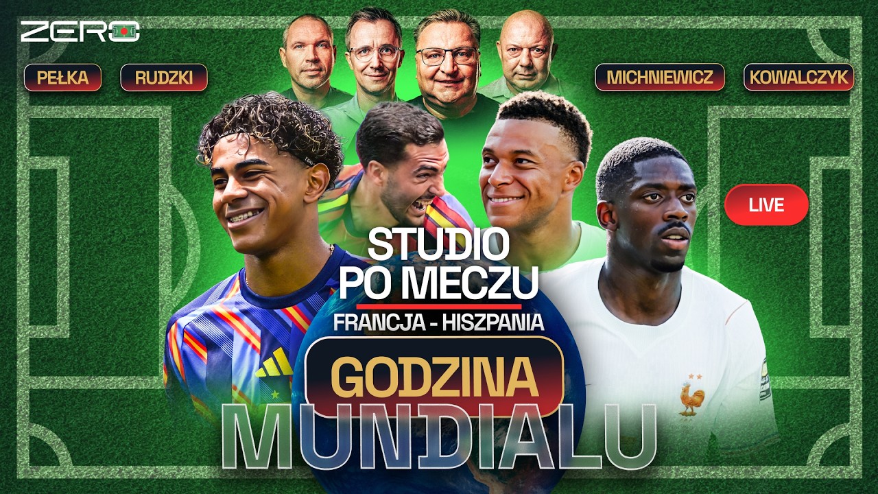 STUDIO PO MECZU FRANCJA - HISZPANIA