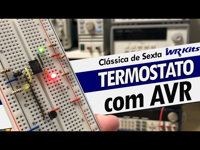 TERMOSTATO SIMPLES COM MICROCONTROLADOR AVR