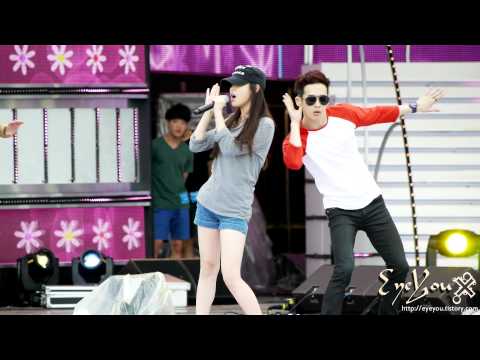 120814 DMZ 평화콘서트 아이유 좋은날 리허설 by EyeYou
