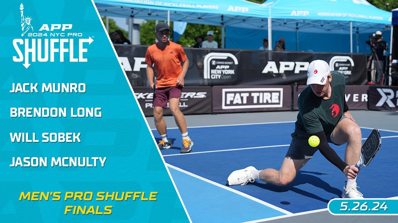 2024 APP NYC Pro Shuffle™ I Munro/Sobek vs. Long/McNulty | Men's Finals