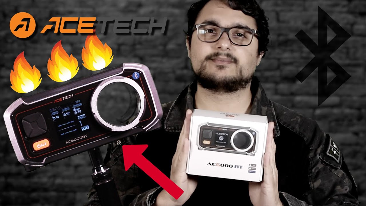 AIRSOFT - ACETECH CHRONOGRAPHE AC6000BT - REVIEW/TEST