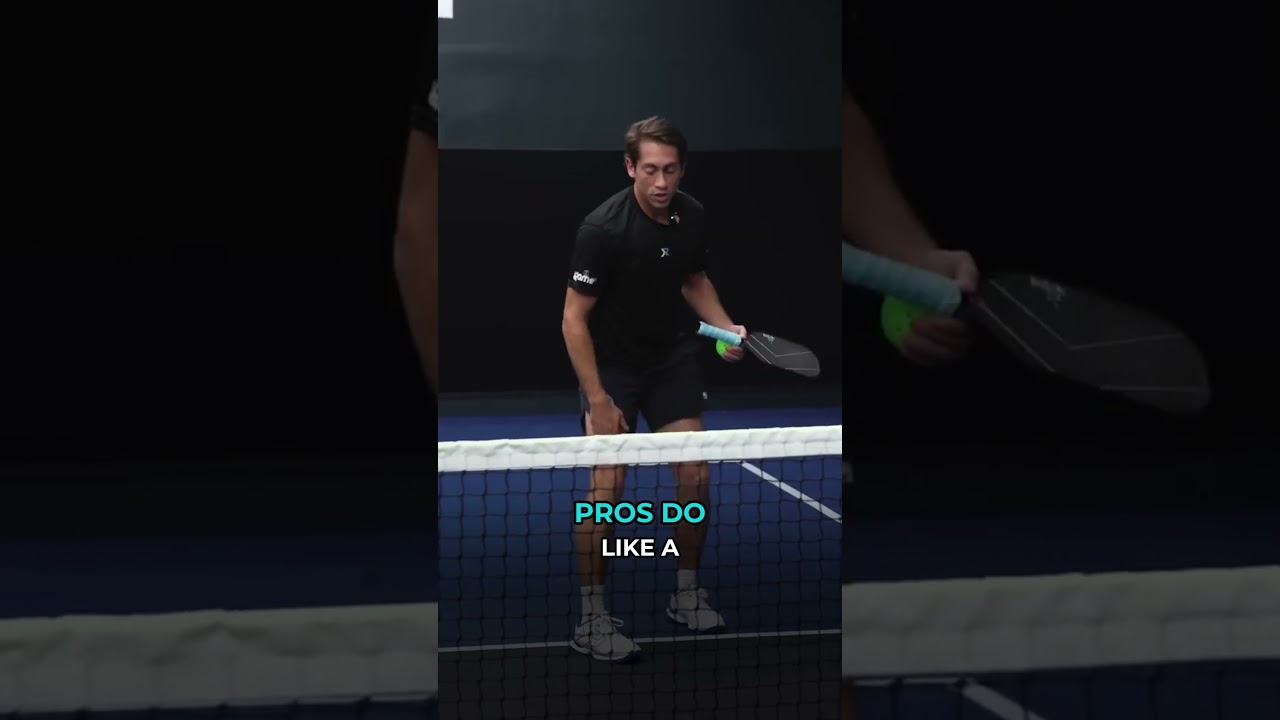Here's the secret to unlocking the perfect dink in pickleball 👀 #pickleballtips #explore #shorts
