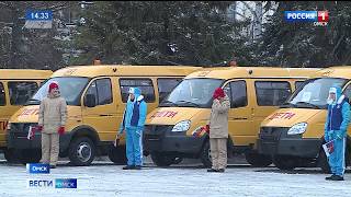 В Омской области пополнился парк школьных автобусов