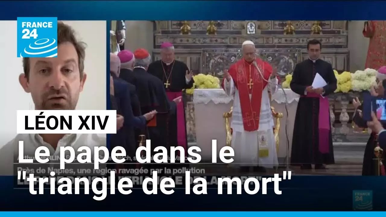 Léon XIV : "Être au chevet des populations, c'est le rôle crucial du pape" • FRANCE 24