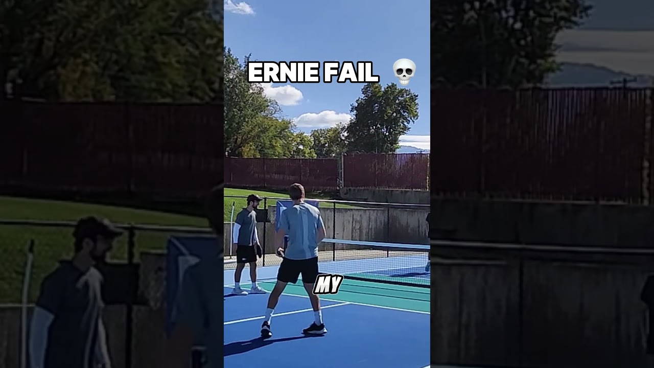 Pickleball Ernie Fail
