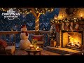 Instrumental Christmas Ambience   Warm Fireplace & Peaceful Holiday Music.480p