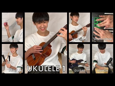となりのトトロを中学生が一人でやってみた/by ウクレレ少年近藤利樹