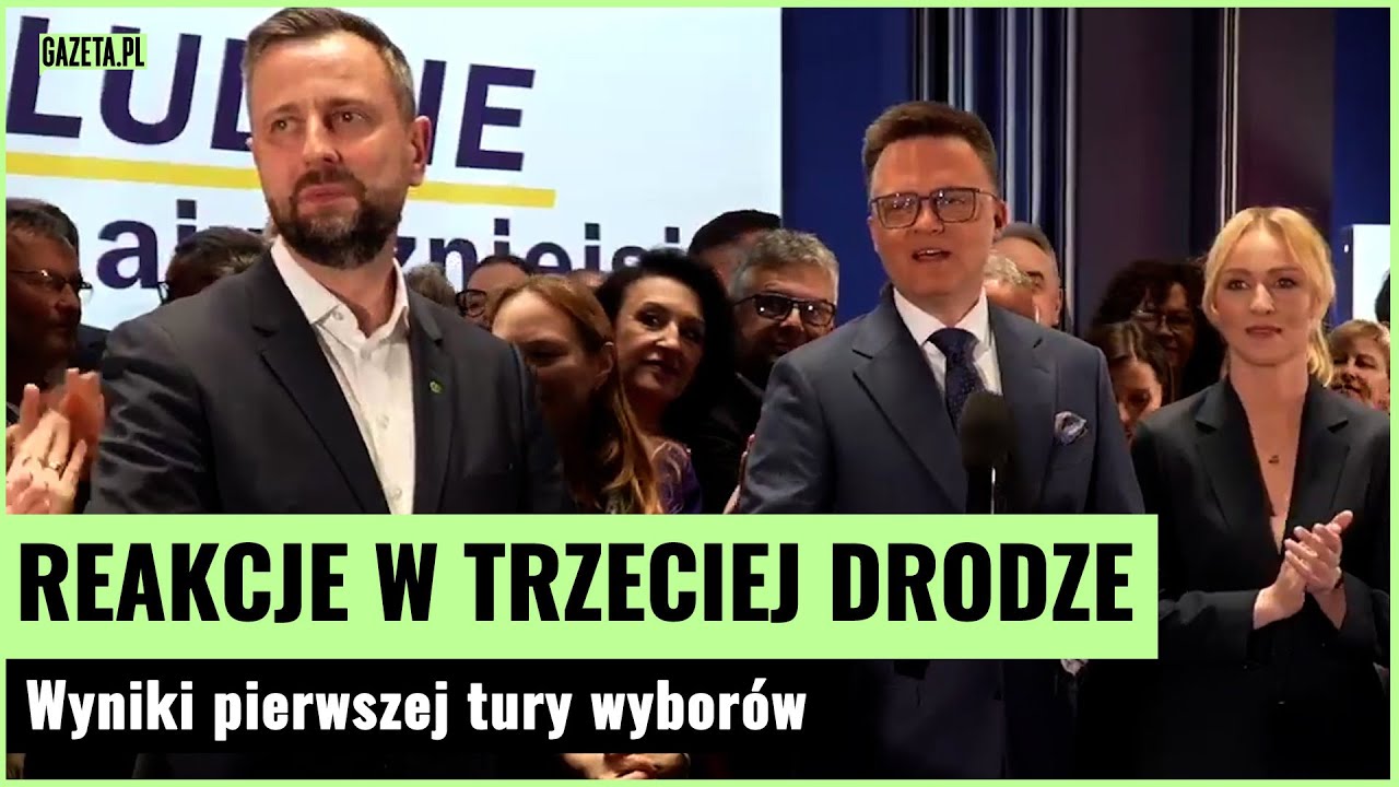 Reakcje Ludowego na wynik Fanatyka. Wieczór wyborczy Trzeciej Drogi | Gazeta.pl