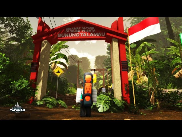 AKU MENDAKI GUNUNG TALAMAU YANG INDAH DI ROBLOX BERSAMA TEMAN TEMAN.... Mount Talamau