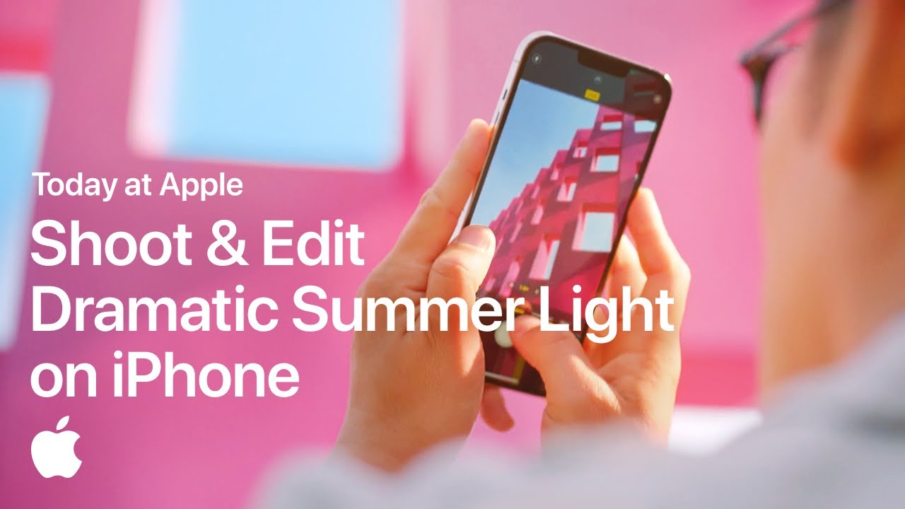 How to Shoot & Edit Dramatic Summer Light on iPhone | Apple