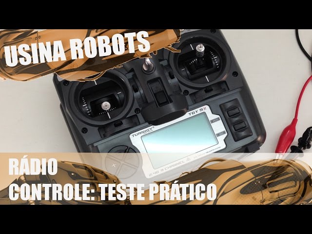 TESTE PRÁTICO DOS CANAIS DO RÁDIO | Usina Robots US-2 #005