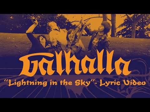 VALHALLA - Lightning In The Sky LYRIC VIDEO HD