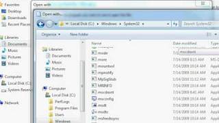 1:19 Repeat youtube video how to register dll/ocx file in sysm32 windows 7